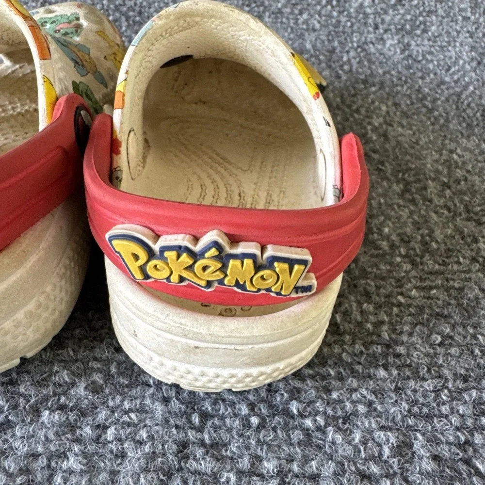 Pokémon Kids' Crocs: Comfort Meets Adventure!- LIMITED EDITION Child Size 7